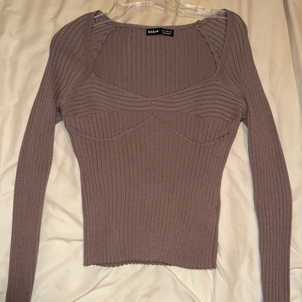 Ribbed Knit long sleeve